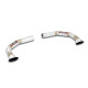 SUPERSPRINT KIPUFOGÓRENDSZER Supersprint Connecting pipe kit Right + Left AUDI Q3 SUV 45 TFSI e S Tronic 21+ (Multilink rear suspension) | race-shop.hu