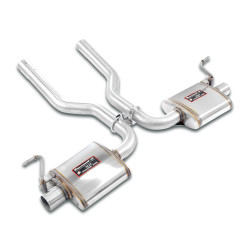 Supersprint Rear exhaust "Racing" AUDI Q7 3.0 TFSI V6 09-15