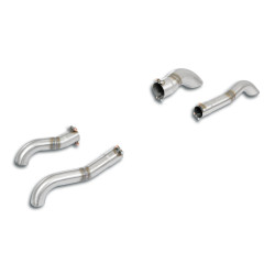 Supersprint Endpipe kit Right - Left "Stealth" AUDI Q7 55 TFSI 20-23 (with valve)
