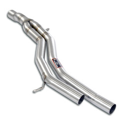 Supersprint Centre pipe "Y-Pipe" AUDI Q8 55 TFSI 20-23 "Single Pipe" (with valve)