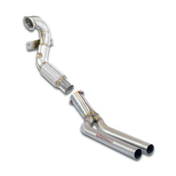 Supersprint Turbo downpipe kit (Replaces catalytic) AUDI S1 Quattro 3 Doors / Sportback 2.0 TFSI `14+ (Twin Pipe)