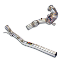 Supersprint Turbo downpipe kit + Metallic catalytic converter (Deletes GPF) AUDI SQ2 QUATTRO 2.0 TFSI 19-20
