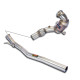 SUPERSPRINT KIPUFOGÓRENDSZER Supersprint Turbo downpipe kit + Metallic catalytic converterFor OEM centre exhaust AUDI S3 8V QUATTRO 2.0 TFSI 13-15 | race-shop.hu