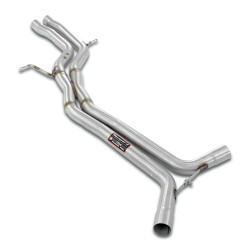 Supersprint Centre pipes + "X-Pipe" AUDI RS4 Sedan / Avant 4.2i V8 12-15