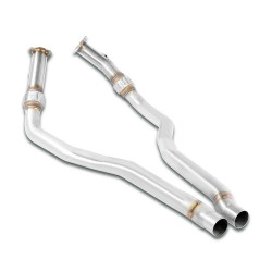 Supersprint Front pipe kit Right - Left (Replaces OEM front exhaust) AUDI RS4 Quattro (Avant) 2.9 TFSi V6 18-19 (with valve)