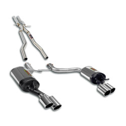Supersprint Sport & Sound package "Axle-Back" AUDI A6 S6 C6 Typ 4F QUATTRO (Berlina + Avant) 5.2 V10 06+