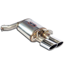 Supersprint Rear exhaust Right 100x75 with valve AUDI S6 C7 4G (Sedan + Avant) 4.0 TFSI 12-14 (with valve)