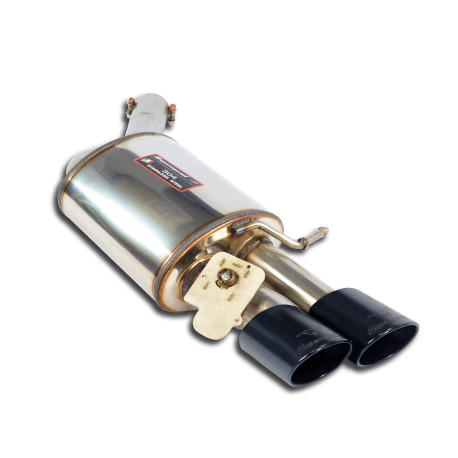 SUPERSPRINT KIPUFOGÓRENDSZER Supersprint Rear exhaust Left 100x75 "Gun Metal Grey" with valve AUDI S6 C7 4G (Sedan + Avant) 4.0 TFSI 12-14 (with valve) | race-shop.hu