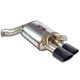 SUPERSPRINT KIPUFOGÓRENDSZER Supersprint Rear exhaust Right 100x75 "Gun Metal Grey" with valve AUDI S6 C7 4G (Sedan + Avant) 4.0 TFSI 12-14 (with valve) | race-shop.hu