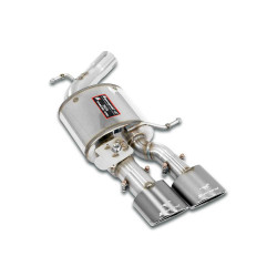 Supersprint Rear exhaust Left 120x80 Black AUDI S6 Quattro (Sedan) 2.9 TFSI V6 20+ (with valve)