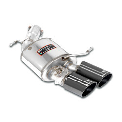 Supersprint Rear exhaust Left OO100 "Gun Metal Grey" AUDI RS6 Quattro Avant 4.0 TFSI V8 20+ (with valve)