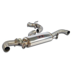 Supersprint Rear exhaust with valve AUDI TT RS QUATTRO Coupè 2.5 TFSi 09-15 (Ø80mm system) (with valve)