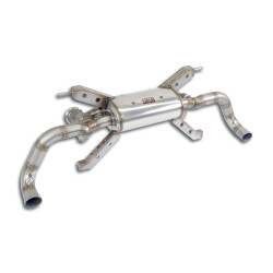 Supersprint Rear exhaust with valves Right - Left "Suono Variabile"
