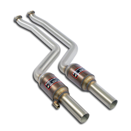SUPERSPRINT KIPUFOGÓRENDSZER Supersprint Front exhaust with metallic catalytic Right + Left BMW E81 - All models (For N54 engine conversion) | race-shop.hu