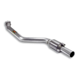Supersprint Downpipe Left with Metallic catalytic converter BMW E81 - All models (For V8 S65 engine conversion)