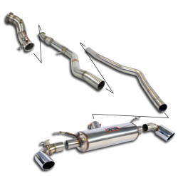 Supersprint Track Performance pack with valve (models until 07/2013) BMW F20 / F21 M135i xDrive 12-14 (with valve)