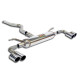 SUPERSPRINT KIPUFOGÓRENDSZER Supersprint Connecting pipe + rear exhaust Right OO80 - Left OO80 BMW F20 / F21 LCI 114d 15+ | race-shop.hu