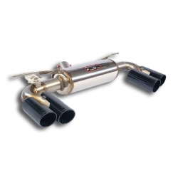 Supersprint Rear exhaust OO80 Right + OO80 Left with valve "Gun Metal Grey" BMW F22 M235i 14+ (with valve)