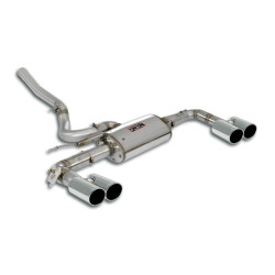 Supersprint Rear exhaust right - left with valve, 4 endpipes O 90 BMW F44 Gran Coupè M235i xDrive 2.0i Turbo 20+ (with valve)
