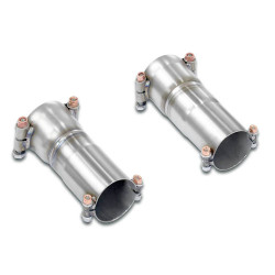 Supersprint Right + Left sleeve pipes BMW G42 M240i (B58 - models with OPF) 22+ (with valve)