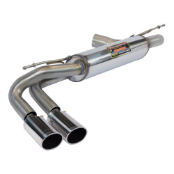 Supersprint Rear exhaust "Racing" OO80 BMW F30 (Sedan) 320i 2.0T 11-15