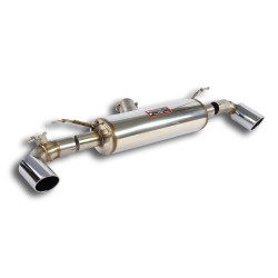 Supersprint Rear exhaust Right O100 - Left O100 with valve BMW F31 (Touring) 328i 2.0T 12-15 (with valve)