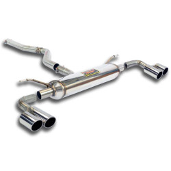 Supersprint Connecting pipe + rear exhaust Right OO80 - Left OO80 BMW F30 / F31 (Sedan-Touring) 316d 15-16