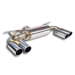 Supersprint Rear exhaust OO80 Right + OO80 Left with valve BMW F34 Gran Turismo 335i 13-16 (with valve)