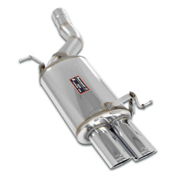 Supersprint Rear exhaust 100 x 75. BMW E65 735i V8 (N62) 02-04