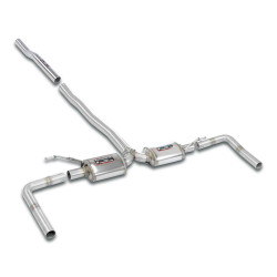 Supersprint Rear exhaust Right - Left "Sport" BMW F48 X1 18d 15+
