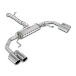 Supersprint Connecting pipe + rear exhaust Right OO90 - Left OO90 BMW G01 X3 20i 2.0T 17-24