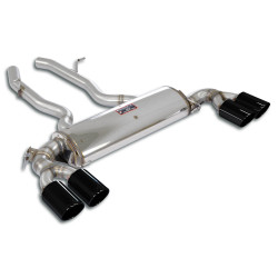 Supersprint Rear exhaust "Gun Metal Grey" Right OO100 - Left OO100 with valve BMW G01 X3 M40i xDrive 17-24 (with valve)