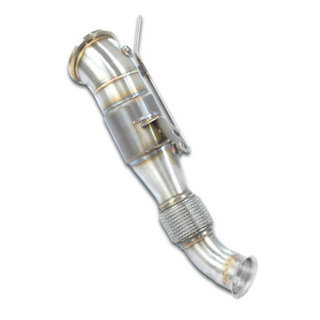 SUPERSPRINT KIPUFOGÓRENDSZER Supersprint Downpipe + Metallic catalytic converter BMW G01 X3 M40i xDrive 17-24 (with valve) | race-shop.hu