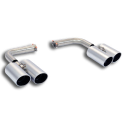 Supersprint Endpipe kit "Satin" Right OO90 - Left OO90 BMW F26 X4 20i xDrive 2.0i Turbo 14+