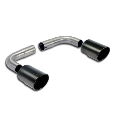 SUPERSPRINT KIPUFOGÓRENDSZER Supersprint Endpipe kit RightO100 - LeftO100 "Gun Metal Grey" BMW F26 X4 35i xDrive 13+ 07/2014 | race-shop.hu