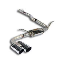Supersprint Rear exhaust OO80 "Race Tips" BMW F26 X4 20d xDrive 14+