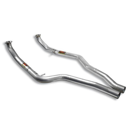 SUPERSPRINT KIPUFOGÓRENDSZER Supersprint Front pipes kit Right - Left BMW E70 X5 LCI 50iX V8 Bi-turbo 10+ 04/2011 | race-shop.hu