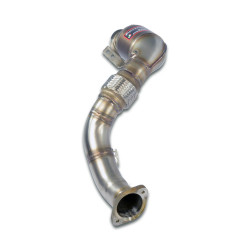Supersprint Downpipe + Metallic catalytic converter Left BMW G05 X5 M60i xDrive - Mild Hybrid 22+ (with valve)