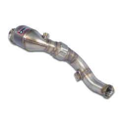 Supersprint Downpipe + Metallic catalytic converter Right BMW G05 X5 M60i xDrive - Mild Hybrid 22+ (with valve)