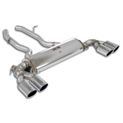 Supersprint Rear exhaust Right OO90 - Left OO90 with valve BMW G07 X7 40i xDrive 18+