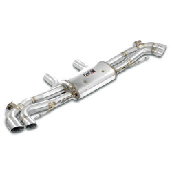 Supersprint Rear exhaust right - left with valve BMW G07 X7 50i xDrive 18+