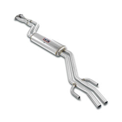 Supersprint Centre exhaust + "X-Pipe" BMW E30 320is 4 cyl. (Sedan - Coupè) 87-91