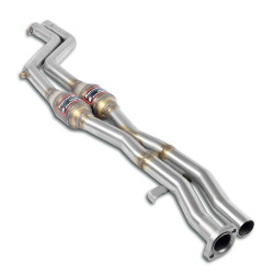 Supersprint Front exhaust with Metallic catalytic converter right + left BMW E36 320i 24v (Sedan / Coupé / Convertible) 90-94