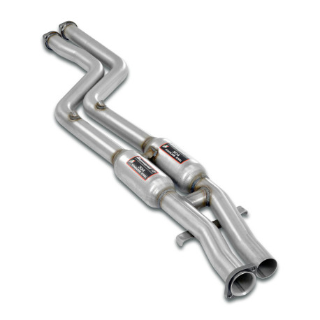 SUPERSPRINT KIPUFOGÓRENDSZER Supersprint Front exhaust resonated with "H-Pipe" BMW E36 All models (For S50 / S52 engine conversion) | race-shop.hu