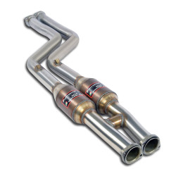 Supersprint Front exhaust "H-Pipe" with Metallic catalytic converter Right + Left BMW E36 Compact - All models