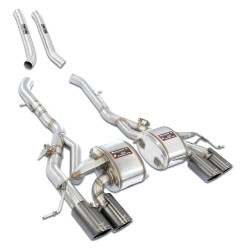 Supersprint Rear Muffler Touring PackageDeleting - mid resonator BMW G87 M2 22-23