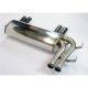 SUPERSPRINT KIPUFOGÓRENDSZER Supersprint Rear muffler "Sport" Right - Left BMW E46 M3 3.2i Coupé/Cabrio (Euro) 00-06 (Sport - 2 x Ø60mm) | race-shop.hu