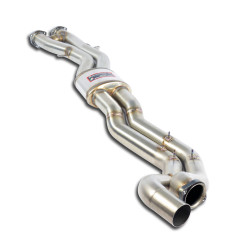 Supersprint Centre exhaust Twin Pipe - Resonated BMW E46 M3 3.2i Coupé/Cabrio (Euro) 00-06 (Race - 2 x Ø63,5mm)