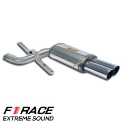 Supersprint Rear exhaust Right "F1 Race" OO80Heavy duty chassis bar included BMW E61 (Touring) M5 5.0i V10 07+