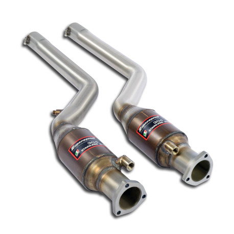 SUPERSPRINT KIPUFOGÓRENDSZER Supersprint Front pipe with Metallic catalytic converter Right + Left BMW Z4 M Roadster / Coupè 3.2i 06-08 | race-shop.hu